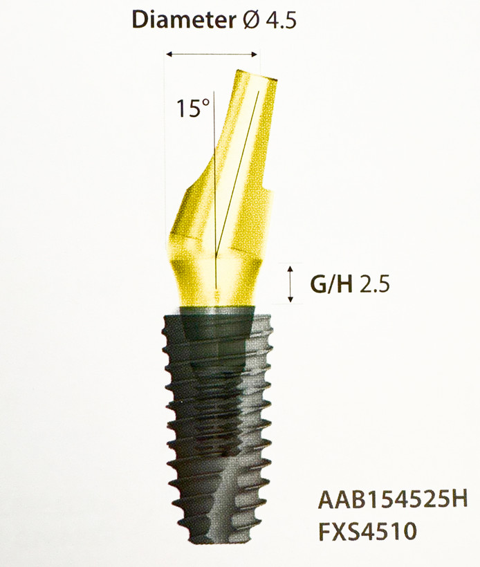 Dentium Angled Abutment 15°