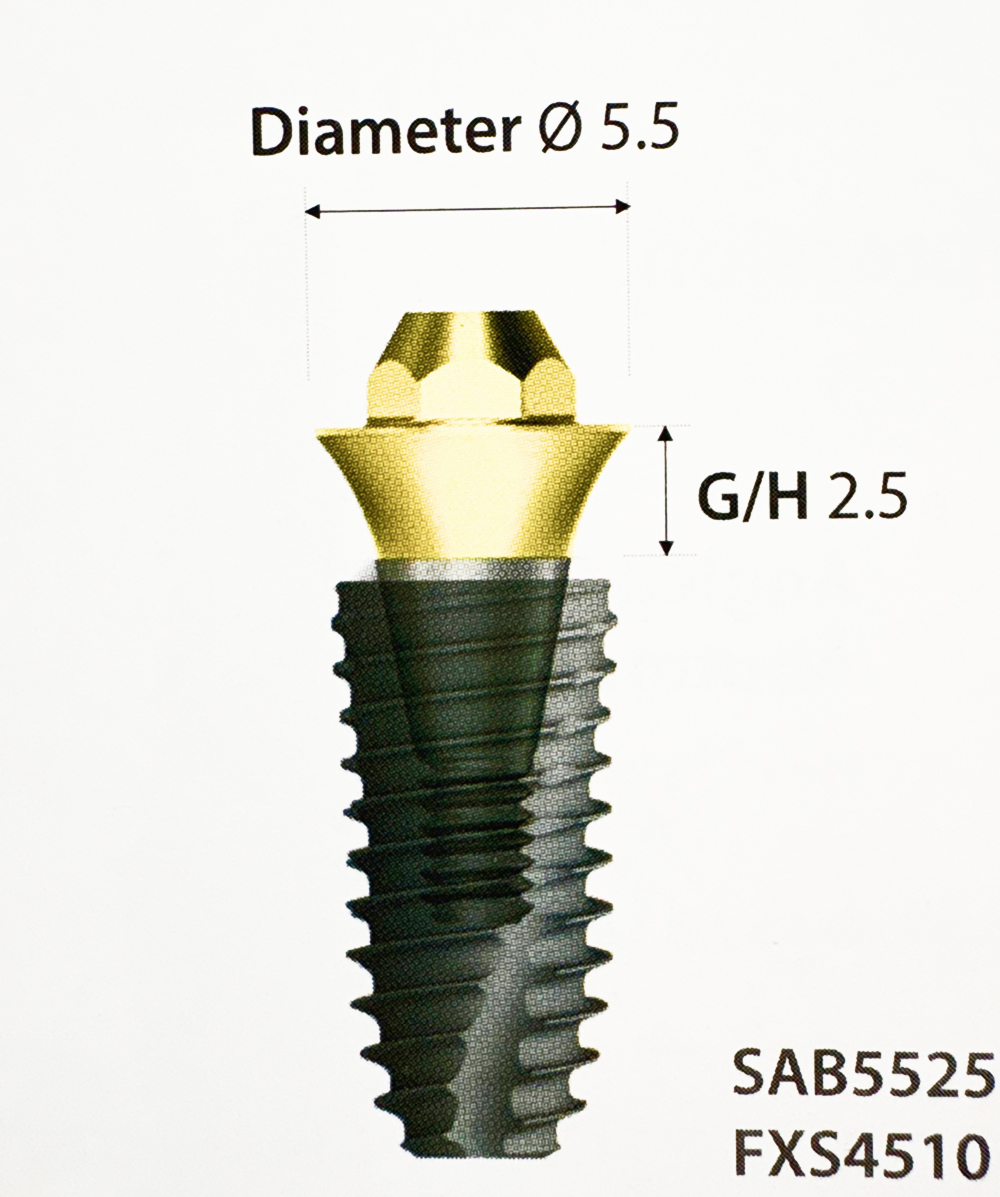 اباتمنت پیچ‌شونده Dentium