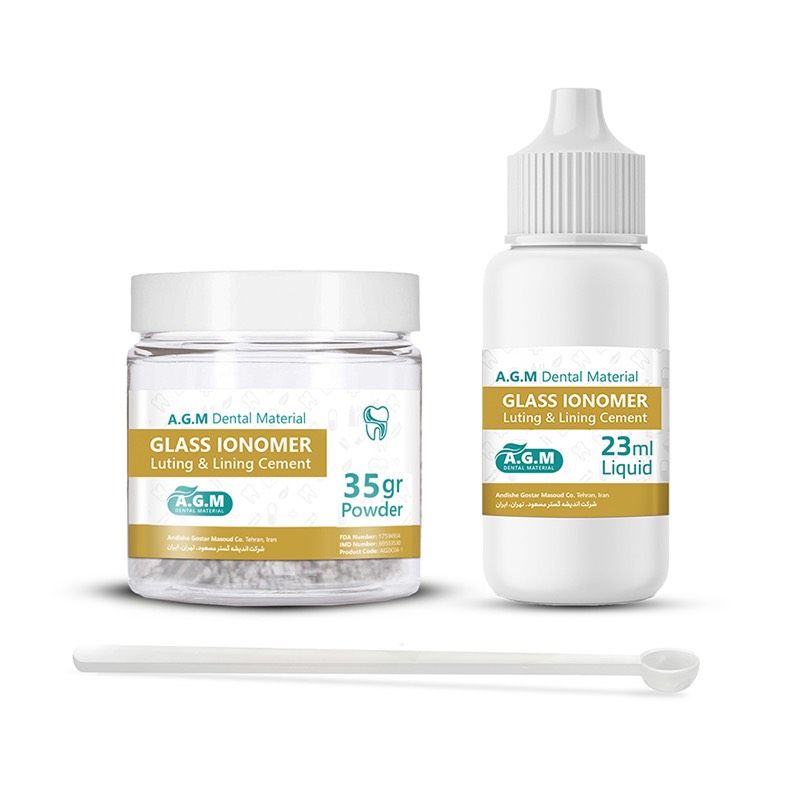 سمان گلس آینومر لوتینگ گلد AGM 35 گرمی