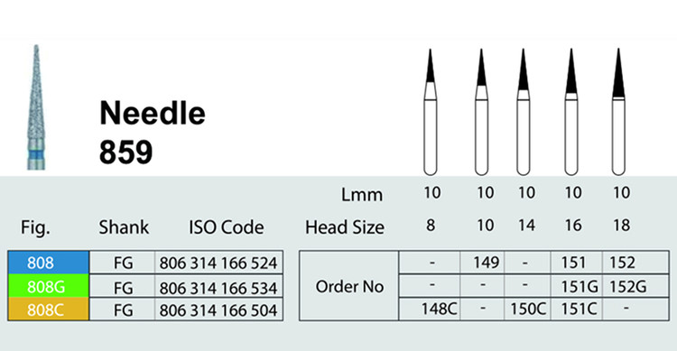 فرز سوزنی دندانپزشکی Needle 859