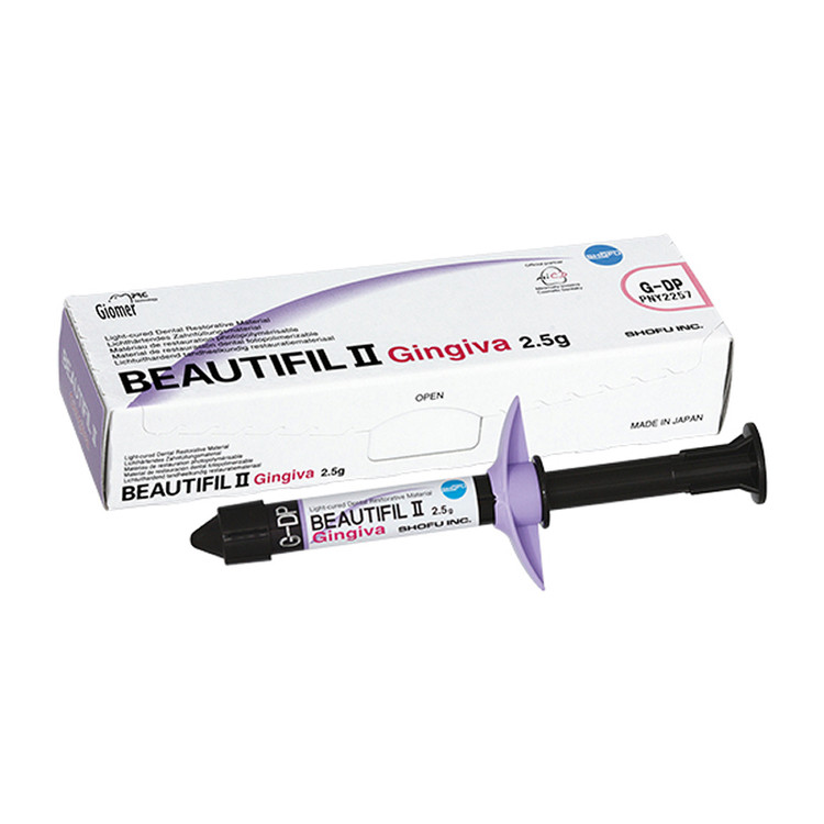 کامپوزیت رنگ لثه بیوتیفیل جینجیوا شوفو Beautifil Gingiva